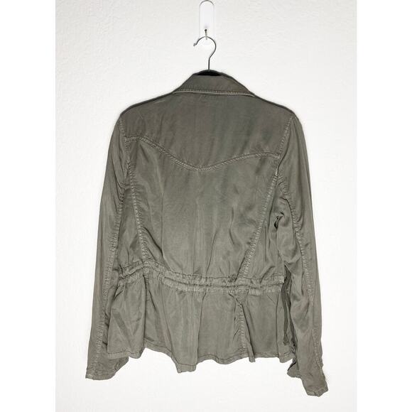 Marrakech x Anthropologie Women's Ronika Draped Moto Jacket Gathered Back NWT M - Picture 5 of 16